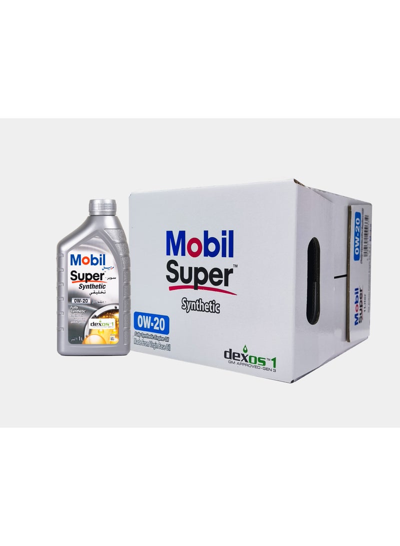 Mobil Super 0W-20 6x1L - Image 1